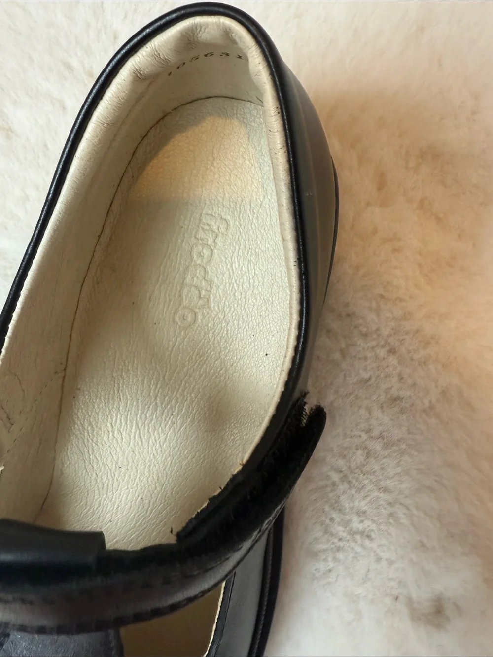 Kids Black Mary Jane School Shoe with Secure Strap